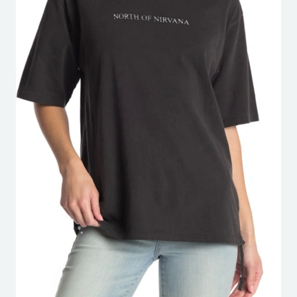 Ksubi Charcoal 'North of Nirvana' Tee